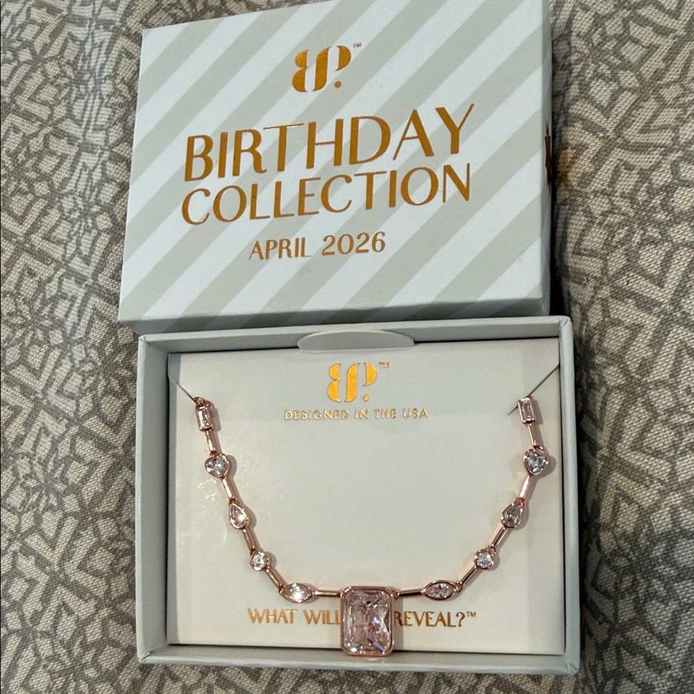 Bomb Party - April 2026 Rose Gold - The Maude Necklace